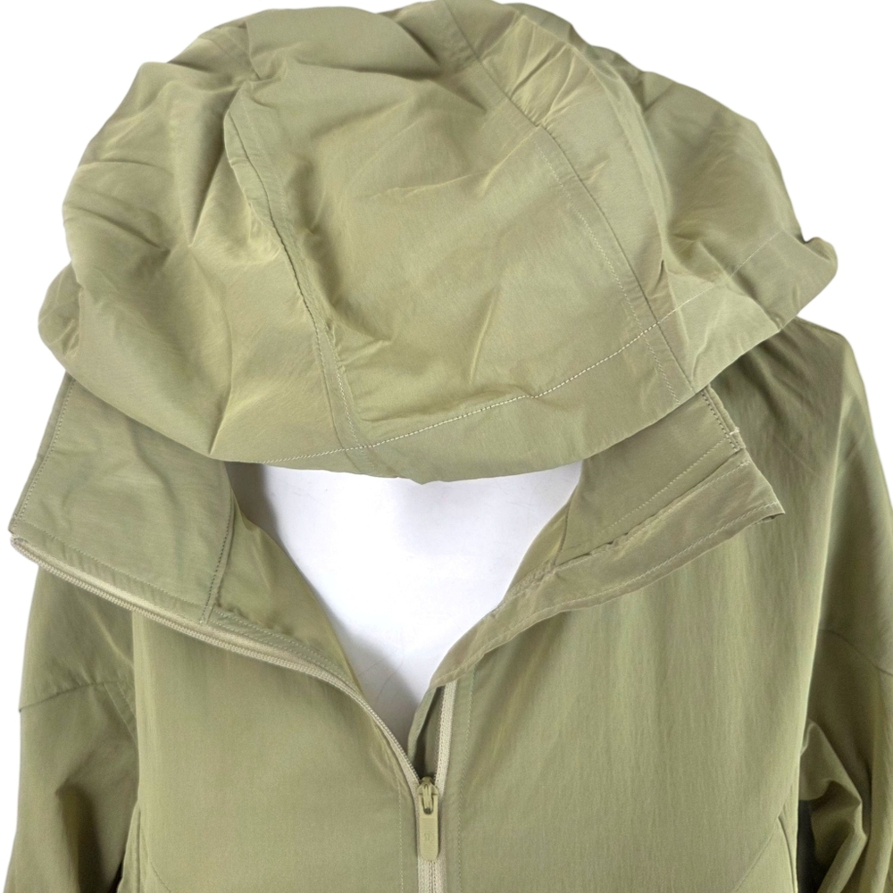 Lululemon Evergreen Anorak Packable Jacket Pullover Womens 8 Green Windbreaker - Picture 7 of 16
